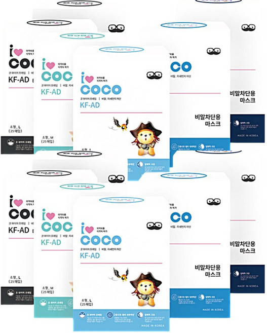 아이코코 KFAD 마스크 소형 대형 S M L XL 특대형 50매 KF-AD, 25매입, 2개, 화이트, 아이코코 KF-AD 대형, 화이트 50매