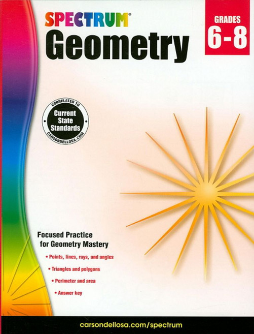 Spectrum Geometry(Grades6-8)(Paperback):