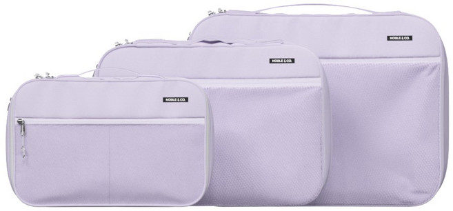 노블앤코 여행용 압축파우치 세트 부피순삭 캐리어 정리백 트래블 세면백 워시백수납