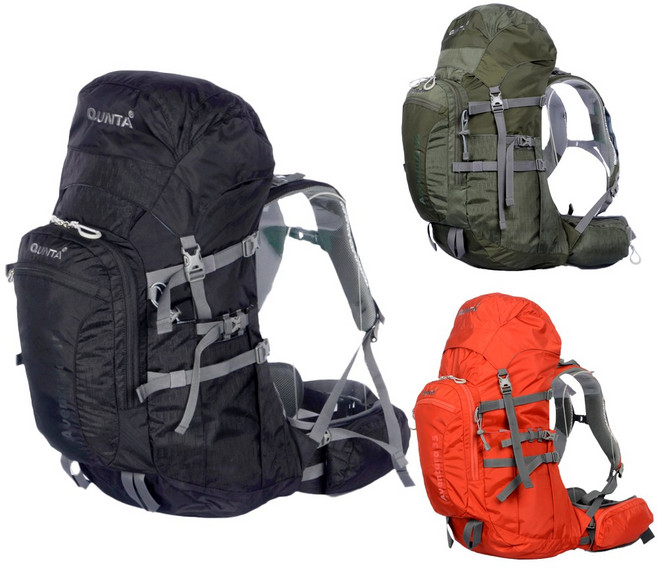 쿤타 아벤츄라 35 중형 등산 배낭 트레킹 아웃도어 산행 가방, 블랙