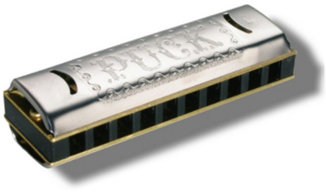 호너 퍽 PUCK 다이아토닉 하모니카 미니츄어 M55001, 1개