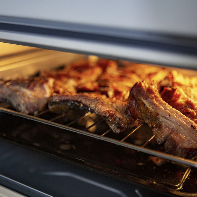 [양평로컬맛집 쏭바베큐] 참나무 장작에 구워 숯불향 가득한 간장등갈비바베큐 900g, 1개