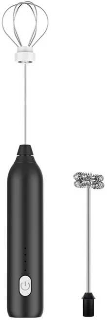 우유 거품기 거품기 거품기가 포함된 커피용 3단 전기 거품기 USB 충전식 우유 거품기 메이커, 01  0.5l, 01 Black