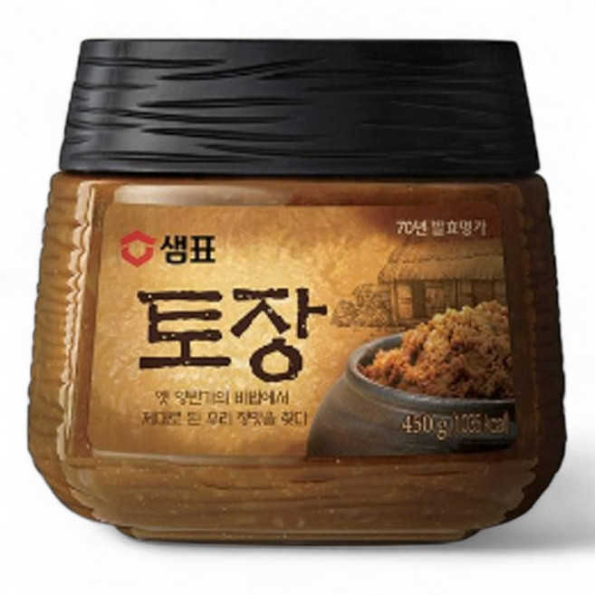 샘표 맛있는 집 된장 토장 100%콩된장 맛집 비결 식자재 엄마손맛 450g, 1개