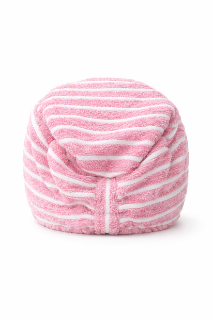 사우나 헤어캡 면 타올 모자 찜질방 목욕탕 흡수 빠른 드라이 캡 한증막, 1개, 분홍