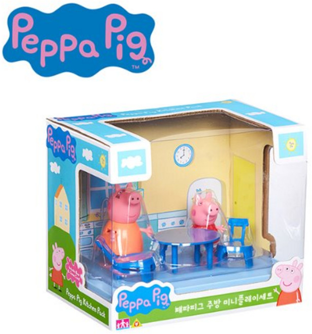 페파피그 욕실 미니플레이세트, 1개, 혼합색상