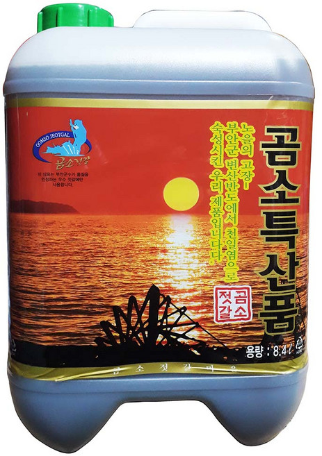 곰소중앙 중앙젓갈 갈치 액젓 4L 갈치창 곰소항 곰소중앙 엄마손 이강산닷컴, 1개