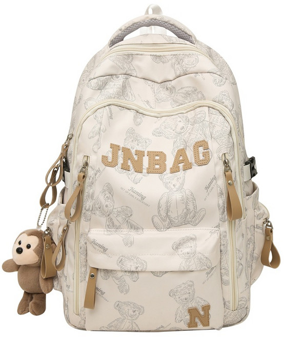 CQGD 대용량 백팩 남녀공용 여행용 커플용 학원 학생가방