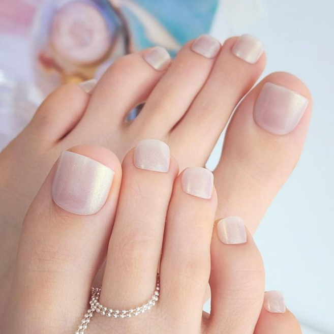 엘씨 셀프 페디큐어 붙이는 네일팁 패디팁 인조발톱팁, 패디팁_PT408, 1개