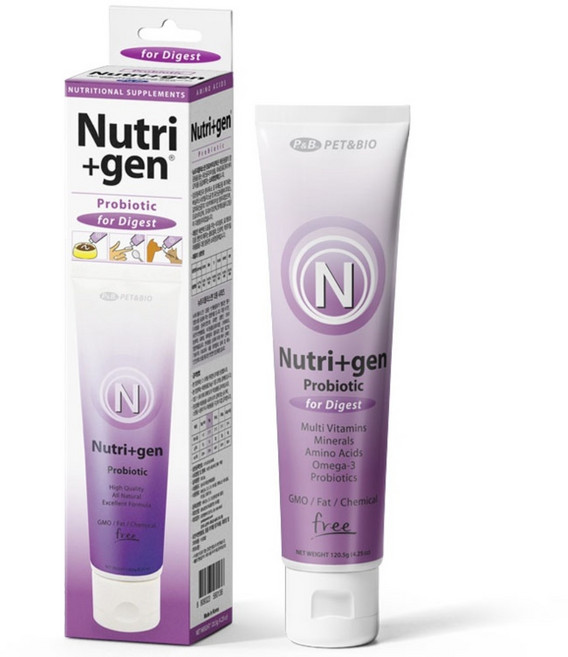 뉴트리플러스젠 반려동물 영양제, 장건강/유산균, 120.5g, 1개