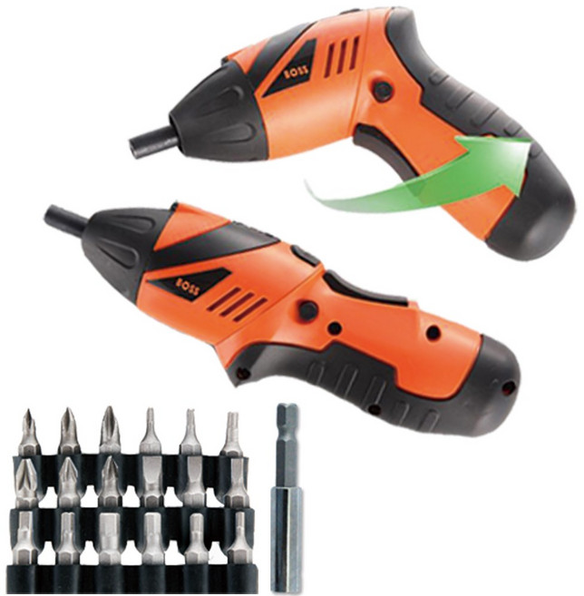 보스툴 4.8V 미니 충전드라이버: 간편휴대 전동드릴/충전드릴 BNSD48, 1개