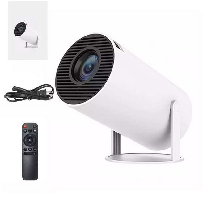 BRANO 智慧投影機 WiFi6+藍牙5.0 無線連接 720P原生解析度 120 ANSI流明亮度, HR300