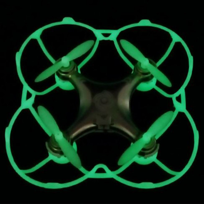 CX-10 CX-10A 드론부품 배터리 프로펠러, 18. (CX10) 야광가드