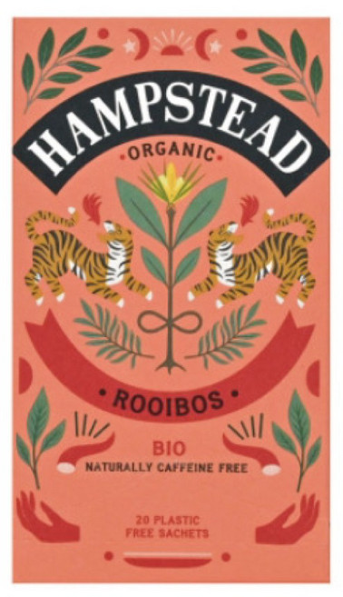 햄스테드 유기농 루이보스 침출차 티백, 2g, 20개입, 1개