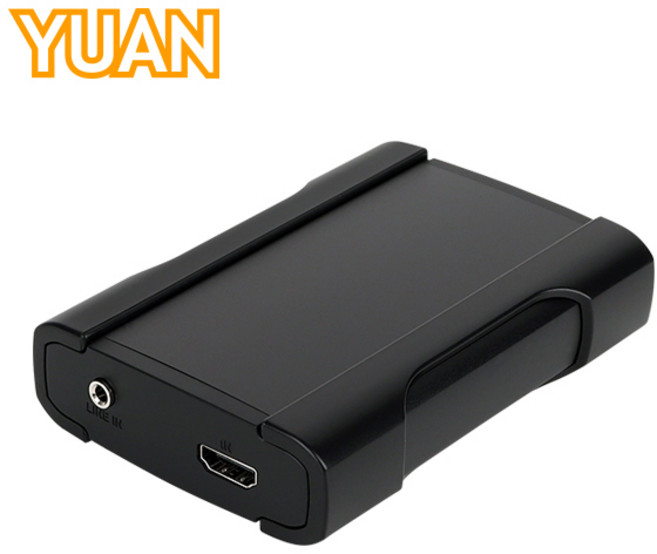 강원전자 강원전자 YUAN(유안) YUX12 USB 4K 60Hz HDMI 2.0 캡처 박스, 1개