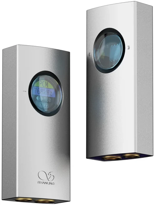 샨링 UA1 II – USB DAC/AMP 동글(최대 32/768 kHz 및 DSD512 지원 표준 USB-C 포트 포함) 사전 주문, 03 Silver