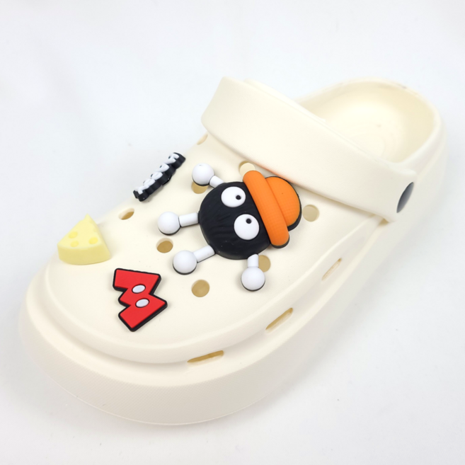 순이의신발장 가벼운 고탄력 무중력 EVA 푹신한 쿠션 발편한 여성 여름 편한슬리퍼 4cm