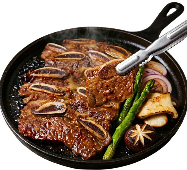 [풍미] 무고레 미국산 프리미엄 저온숙성 한입 양념LA갈비 1kg, 1개, 1000g