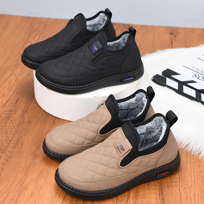 BLACK K7 여성 겨울 털신발 여자 기모 방한화 운동화 ZW11