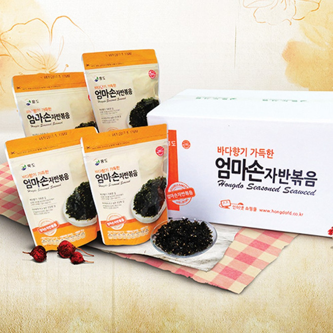 3번구워 더욱 맛나는 홍도 엄마손 자반볶음 60g x 20봉지, 1세트