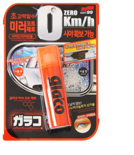 글라코 G65 미러코트 제로 사이드미러 발수 코팅제 40ml, 1개