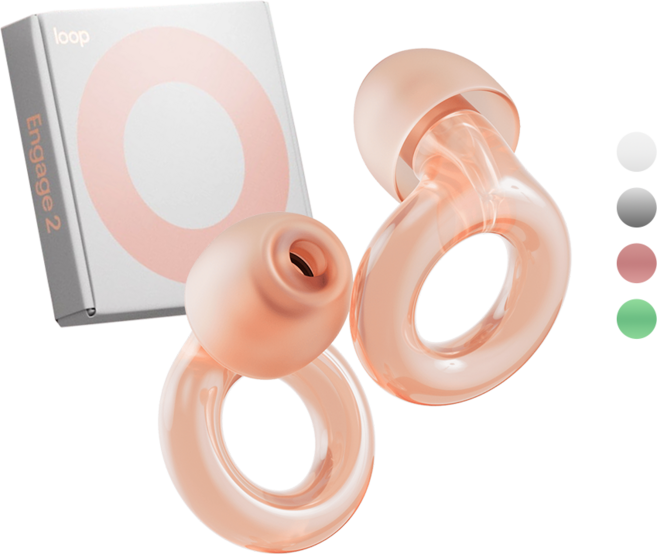 Loop 룹 이어플러그 인게이지 2 층간소음 소음감소 귀마개, 1개, 1개입