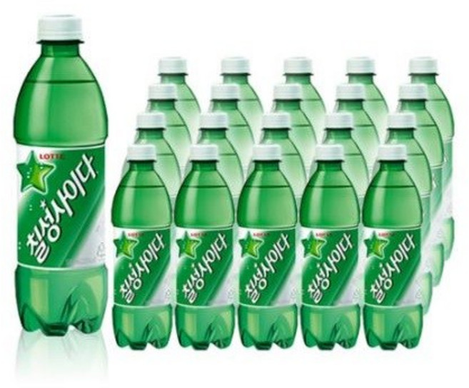 칠성사이다 업소용 PET, 500ml, 20개