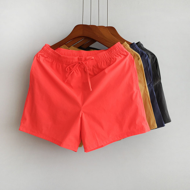 [벙커벙커] 남자 냉장고 시원한 스판 밴딩 4부 비치 반바지