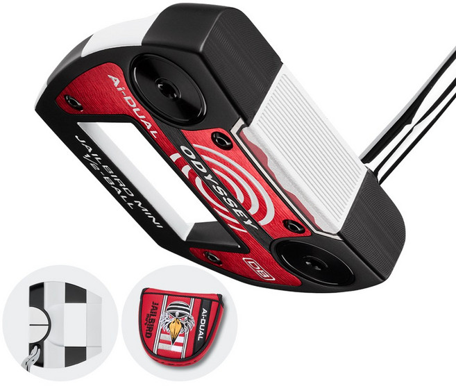 [캘러웨이코리아정품] 2026 AI듀얼 1/2 하프볼 퍼터(PT그립), 제일버드미니 DB