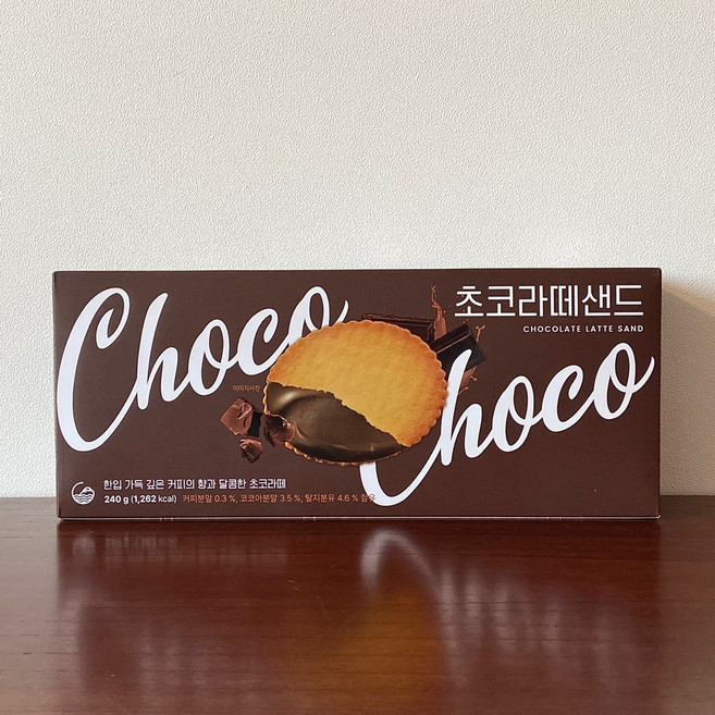 달콤한 초코라떼샌드 240g X 5박스