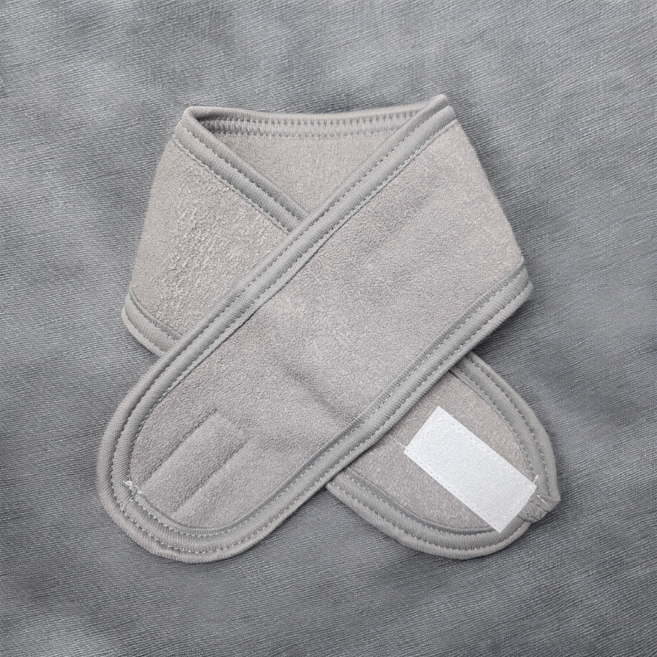 파하크 심플 이쁜 파스텔 세안밴드, 1개, 그레이