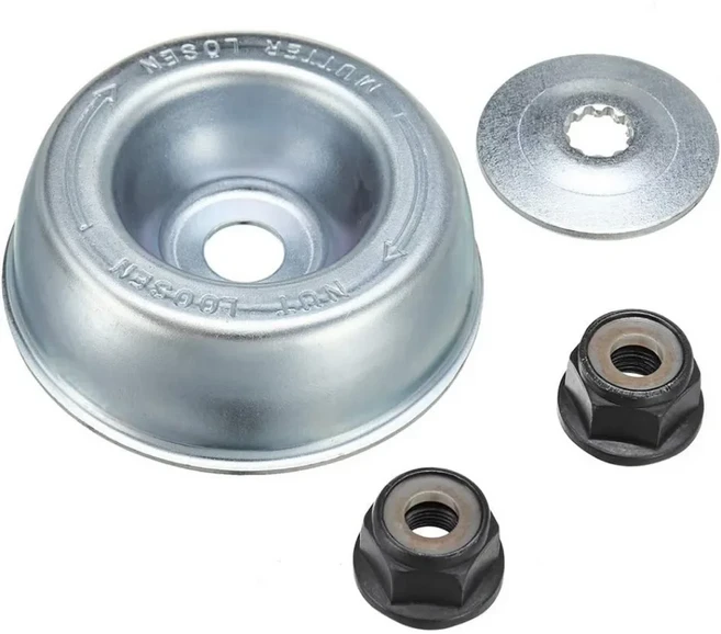 SFS120 200 5R 80 스트리머 Brhcutter 액세서리 너트 교체 가지 크기의 4pcs 금속 블레이드 고정, 01 4pcs