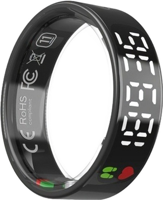 FDUCE TK 9 블루투스 스마트 링, 10 번, 블랙