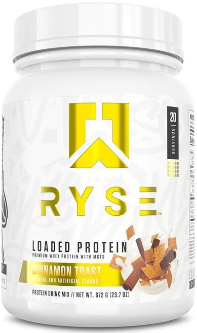 RYSE 로디드 단백질 파우더 시나몬 토스트 672g, 1개 - 쿠팡