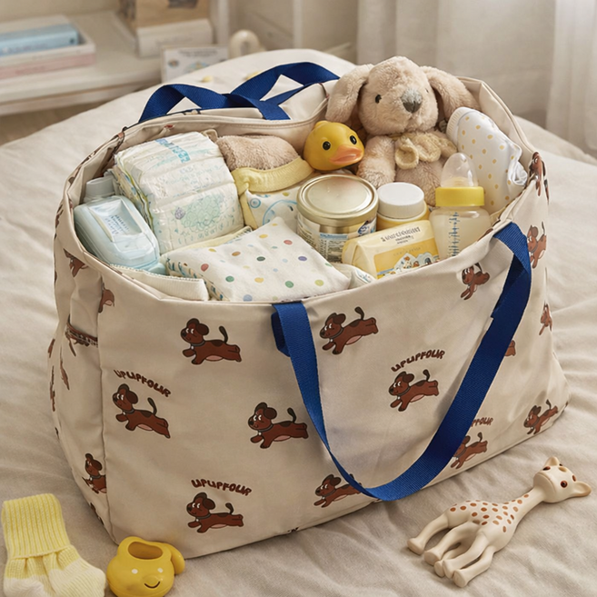 이지몰 특대형 여행 짐가방 이불 강아지 보스턴백