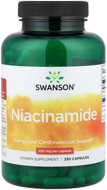 스완슨 나이아신아마이드 250mg, 4개, 250정 - 쿠팡