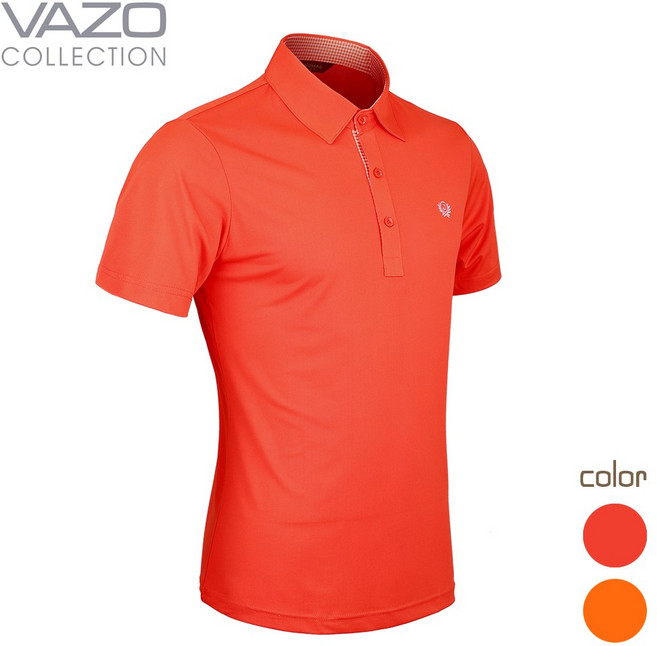 VAZO 남성골프 반팔 카라티셔츠 OR 2CO