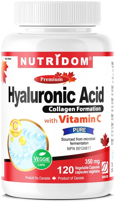 뉴트리돔 고순도 히알루론산 99% 비타민C 함유 먹는 콜라겐 200mg 120캡슐, 1개, 120정 - 쿠팡