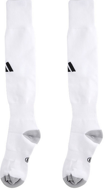 아디다스 밀라노 23 IB7813 축구양말 축구용품, 화이트 + 블랙, 1개