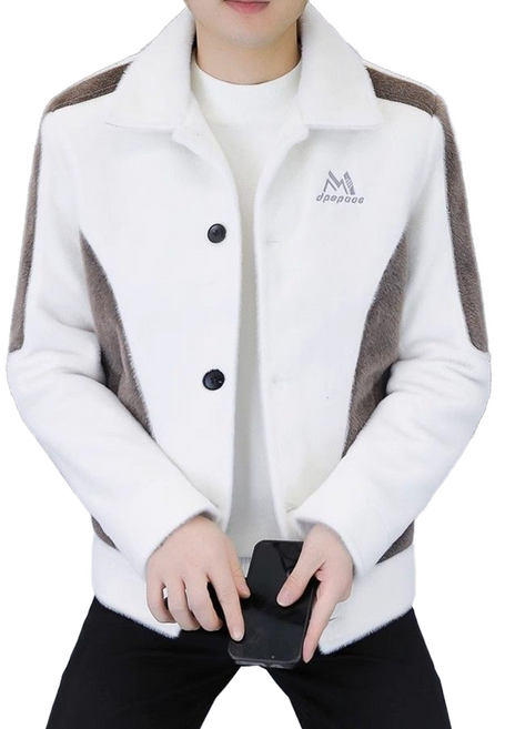 추동 남성 자켓 기모 모직 코트 캐주얼 트렌치 코트 셀럽당 T0183