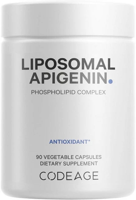 코드에이지 리포솜 리포조말 아피제닌 아피게닌 Liposomal Apigenin 캡슐 90정, 1개 - 쿠팡