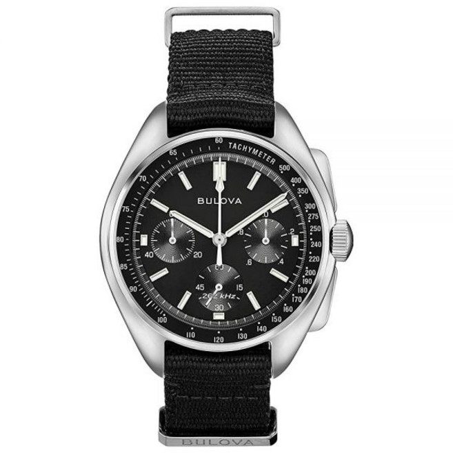 Bulova 남성용 아카이브 시리즈 쿼츠 스테인리스 손목시계 (96A225)