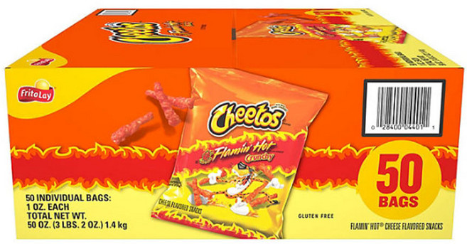 치토스 미국 대용량 플레이밍 핫, 1.4kg, 1개