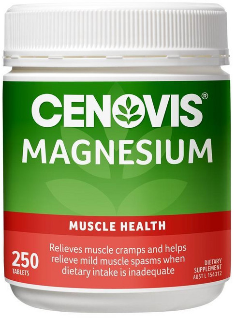 6.세노비스 마그네슘 근육 건강 보조제 250정 전용 사이즈, 6개