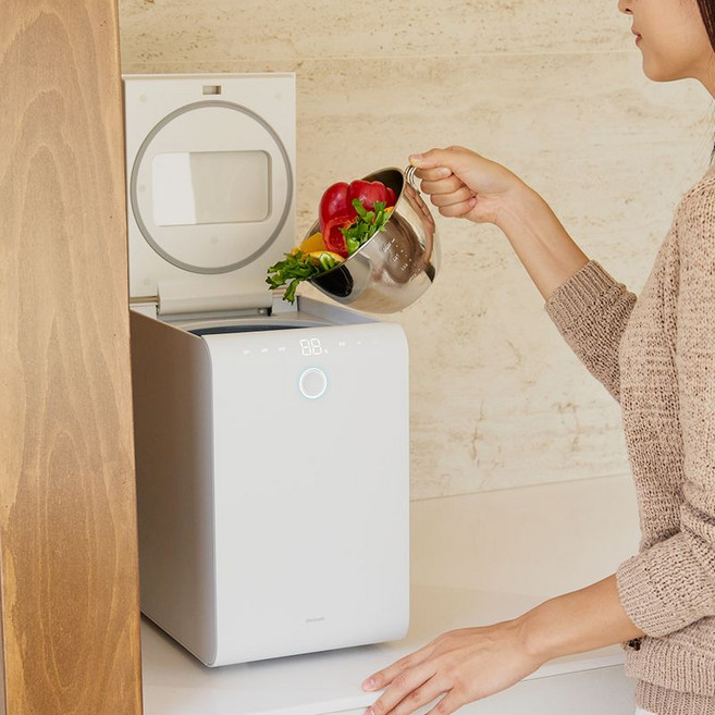 다룸 제로컬렉션 음식물처리기 가정용 분쇄기 건조기 3L, 화이트, d-YPLK_FD-0001