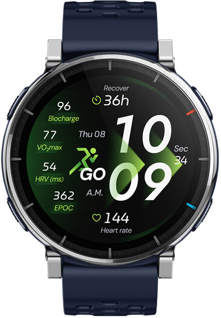 어메이즈핏 액티브3 프리미엄, GPS + 블루투스, 4.5cm, 아틀라스 블루