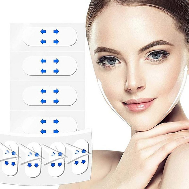 얼굴 페이스 라인 팔자 패치 리프팅 테이프 40p byd+8844kN