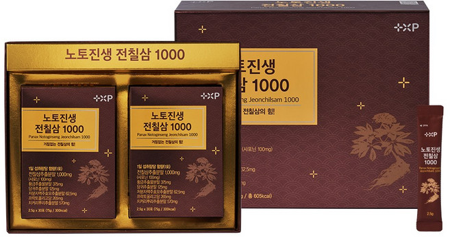 약국 정품 기력 회복 보약 인삼 홍삼 대비 사포닌 2배 전칠삼 노토진생 1000 mg 삼칠삼 삼칠근 삼칠 약 사설계 영양제 황금 당귀 수술 전후 부모님 선물 세트, 75g, 2세트