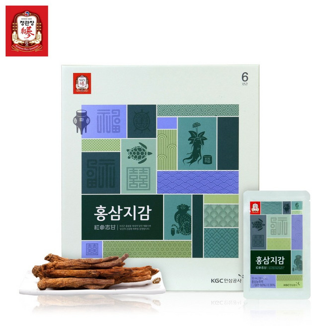 정관장 6년근 홍삼진액 홍삼지감 골드 + 선물용 쇼핑백, 1.5L, 1박스