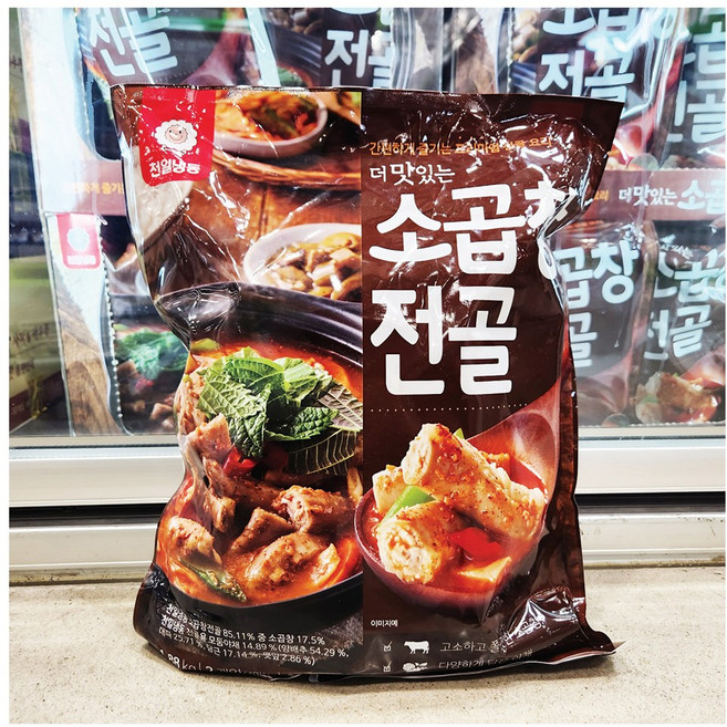 [트레이더스] 천일 더맛있는 소곱창전골 아이스박스포장, 1.88kg, 1개